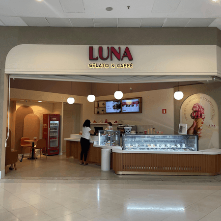 Logo da loja luna gelato