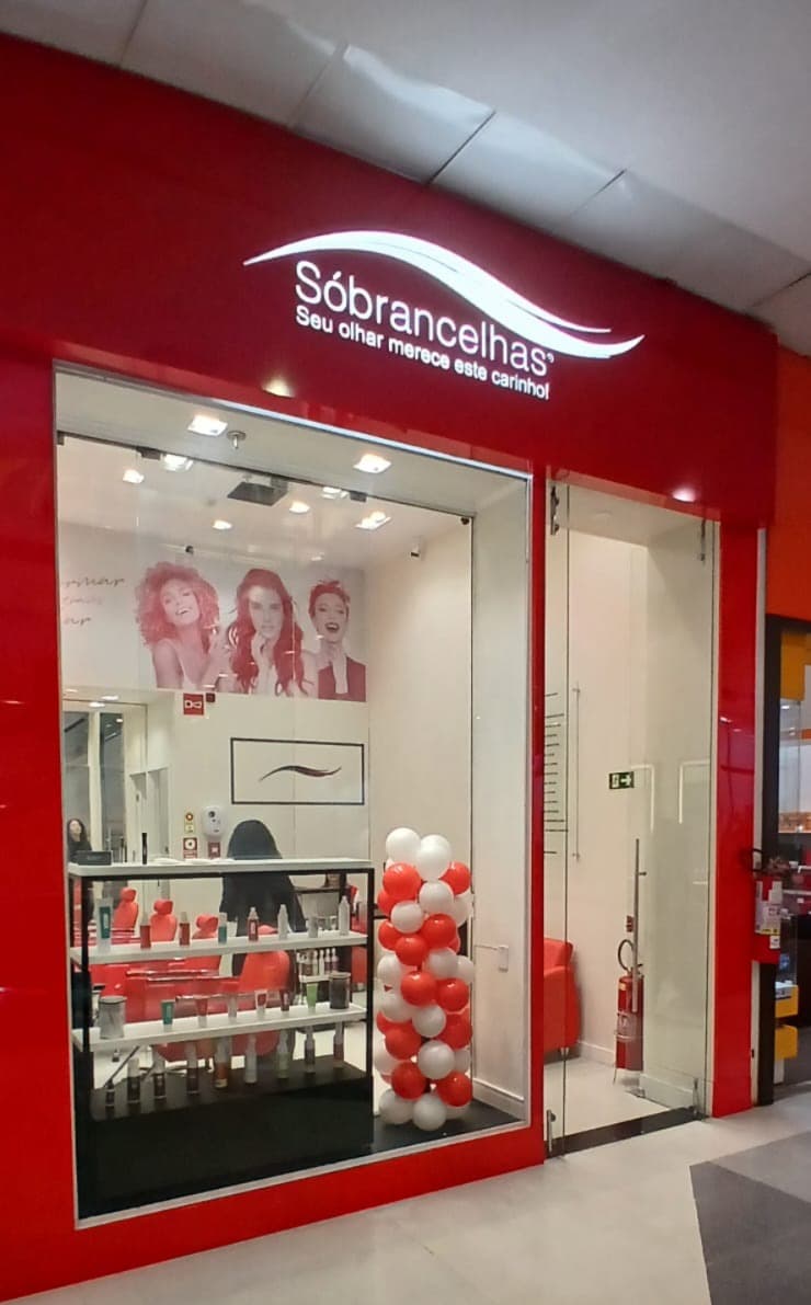 Logo da loja sóbrancelhas