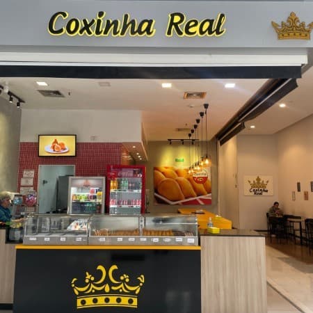 Logo da loja coxinha real