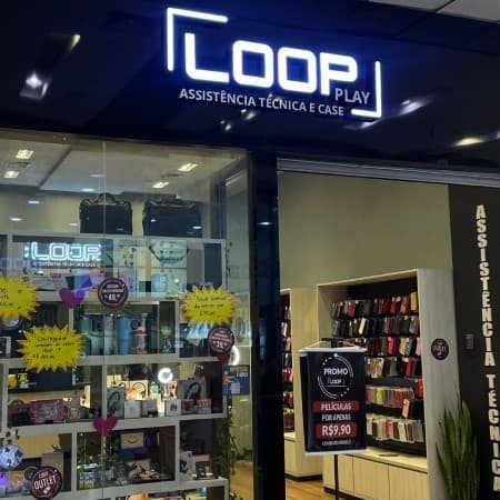 Logo da loja loop play